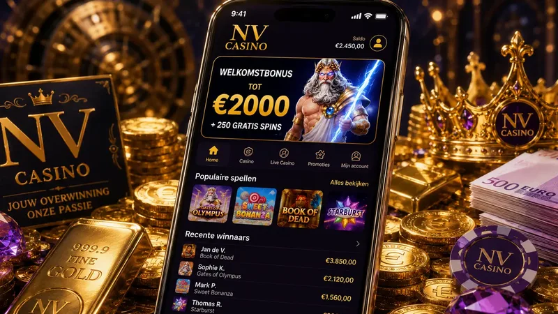 Missions & Achievements bij NV Casino